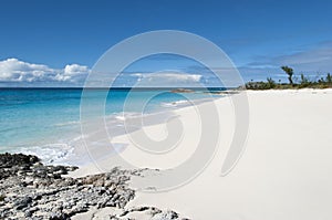 Half Moon Cay Uninhabited Island Beach