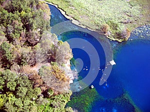 Half moon lagoon photo