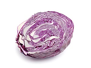 Half red cabbage