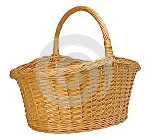 Half-Split Splint Willow Wicker Basket