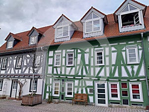 The half-timbered buildings of Idstein