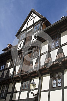 Half-timbered buildings in Quedlinburg