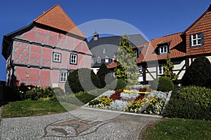 Half-timbered house