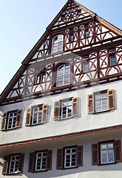 Half timbered house-Esslingen-I-Germany