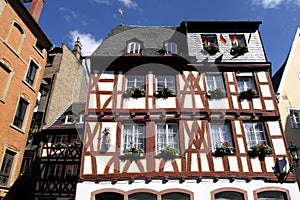 Half-timbered house in Germany