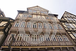 Half Timbered House in Hannoversch Muenden