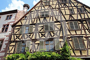 half-timbered house (jung-selig) - riquewihr - france
