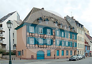 Half-timbered house in Petite-France, Strasbourg