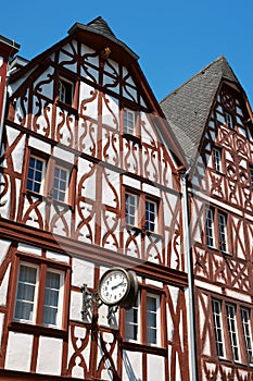 Half-timbered houses