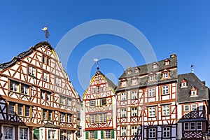 Half-timbered houses in Bernkastel-Kues, Germany