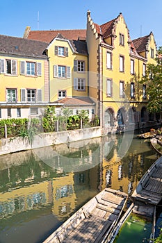 Half-timbered houses in Colmar, Alsace, France