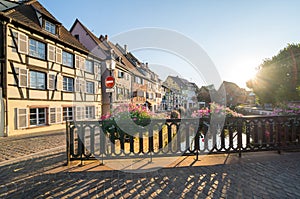 Half-timbered houses in Colmar, Alsace, France