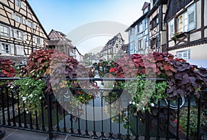 Half-timbered houses in Colmar, Alsace, France