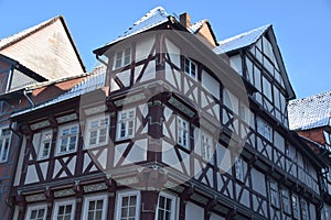 Half-timbered houses in Hann MÃ¯Â¿Â½nden