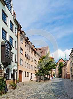 Half-timbered houses of the Old Town, Nuremberg