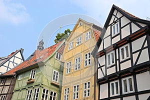 Half-timbered houses