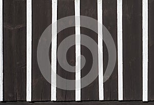 Half timbering architecture wall detail texture pattern black white wood