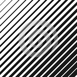 Half tone line pattern. Faded halftone black lines. Fading gradient background. Diagonal abstract geometric texture with