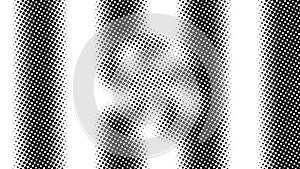 Half tone of many dots, computer generated abstract background, 3D render backdrop with optical illusion effect