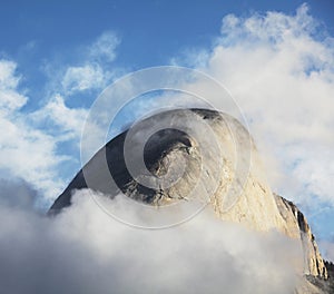 Halfdome peak