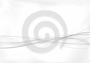 Halftone abstract futuristic elegant graphic speed airy swoosh l