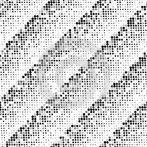 Halftone background seamless pattern - abstract dotted seamless pattern background circle