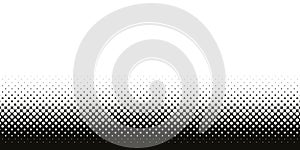 Halftone Circle Fade Effect. Halftone Simple Pattern. Pop-Art Halftone Gradient. Vector Illustration. Dynamic Retro Background