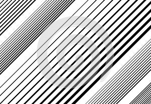 Halftone diagonal, oblique, slanting parallel and random lines,stripes pattern and background.Lines vector illustrations. Streaks