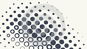 Halftone Dot Background, Gradient Effect Design, vector design Generative AI