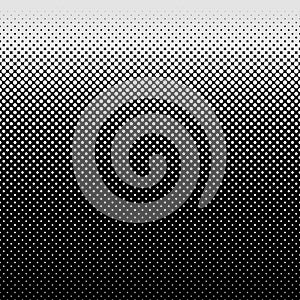 Halftone dot pattern background - vector graphic design from circles in varying sizes