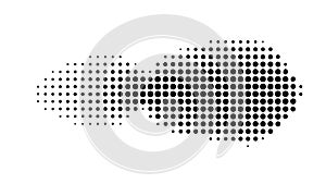 Halftone Dot Pattern: Retro Graphic Effect, Print Design Element vector design Generative AI