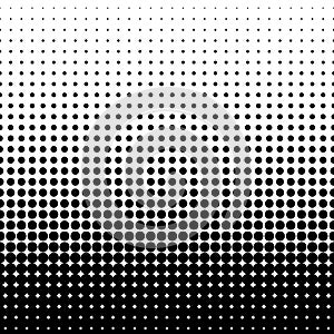 Halftone dot pattern.