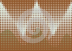 Halftone dots background photo