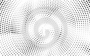halftone dots background, Blue vector halftone dot pattern, a digital mosaic texture for abstract