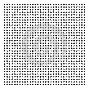 Halftone dots, dotted pattern. Pointillist, pointillism vector illustration. Speckles textire