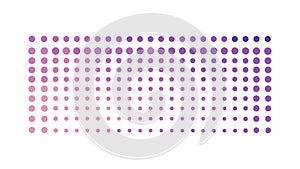 Halftone Dots Pattern Abstract Vector Background Element, vector design Generative AI