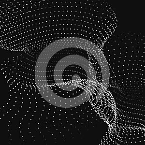 Halftone Dots Pattern circular halftone dots vector background