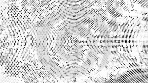 Halftone dotted background. Halftone effect vector pattern. Circ