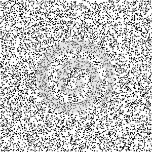 Halftone dotted background randomly distributed. Halftone effect