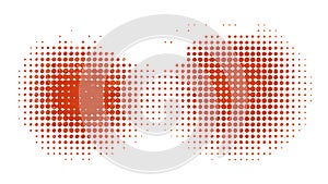 Halftone Dotted Pattern, Unique Texture Element, vector design Generative AI