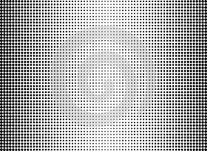 Halftone effect background . Abstract geometric shape texture.