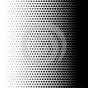 Halftone fade texture duotone dots effect effect