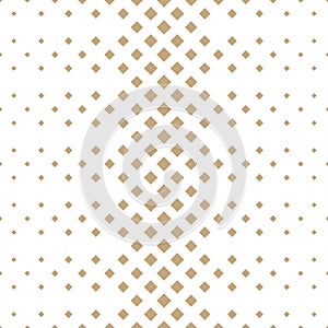 Halftone gold diamond geometric gradient pattern