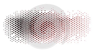 Halftone Gradient Dot Pattern Abstract Texture, vector design Generative AI