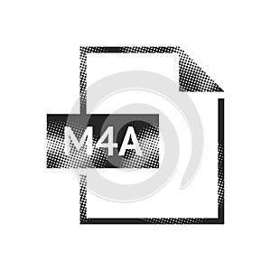 Halftone Icon - File format