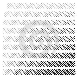 Halftone Line Gradient, Half Tone Texture Background, Short Lines pattern, Spot Fade Effect, Halftone Stripes