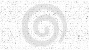 Halftone noise texture background. Comic style grain pattern. Pixelated rhomb particles wallpaper. Black and white grain
