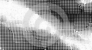 Halftone pattern with black dots on a white background, creating a gradient effect. Do