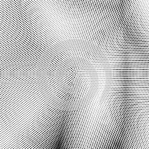 Halftone Pattern. Set of Dots. Dotted Texture. Overlay Grunge Template. Distress Linear Design. Fade Monochrome Points.