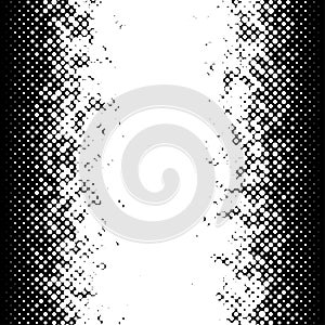 Halftone random circles, random dots illustration. Specks, stipple, speckles, stippling background and pattern. Pointillist,
